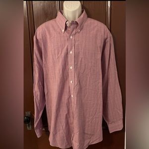 Brooks Brothers Long Sleeve No-Iron Button Down Plaid Shirt Size XXL